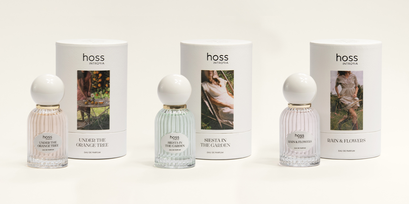 Packaging Hoss Intropia. The Mediterranean Fragances